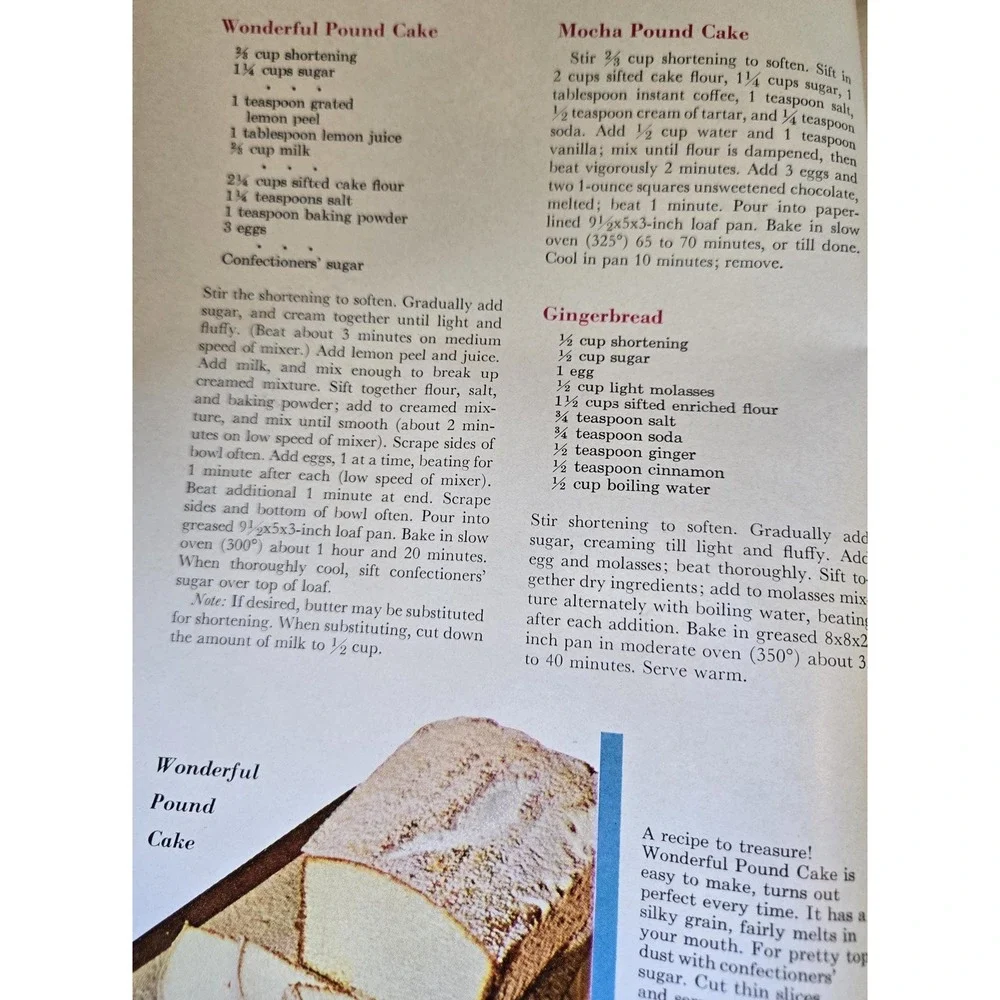 Vintage‎ BHG Dessert Cookbook, 1960 Hardcover,